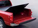 EXTERIOR Tonneau Covers - Tri-Fold Tri-Fold Tonneau comes completely assembled - no loose parts. Includes Premium Haartz fabric and 4 locking cams; 2 in the front and 2 in the rear.