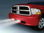 00 Lights - Running Light, Roof Mounted Mopar`s original equipment Roof-Mounted Running Lights help increase your truck`s visibility. Ram (Excl.