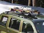 Liberty 2011 2003 D 8715 Thule 91725 Universal Flat Top fully-locking ski and snowboard carrier. Carries up to six pairs of skis or four snowboards.