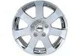 00 Wheels - Wheel, 17, 18 and 19 Inch luminum Wheels are available in either chromed plated, polished, or painted and have been treated in a durable clear coat finish.