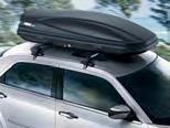 CRRIERS & CRGO HULING Racks & Carriers - Roof Box Cargo Carrier This Roof Box Luggage Carrier adds additional cargo space to your vehicle with this tough, lockable, thermoplastic carrier that keeps