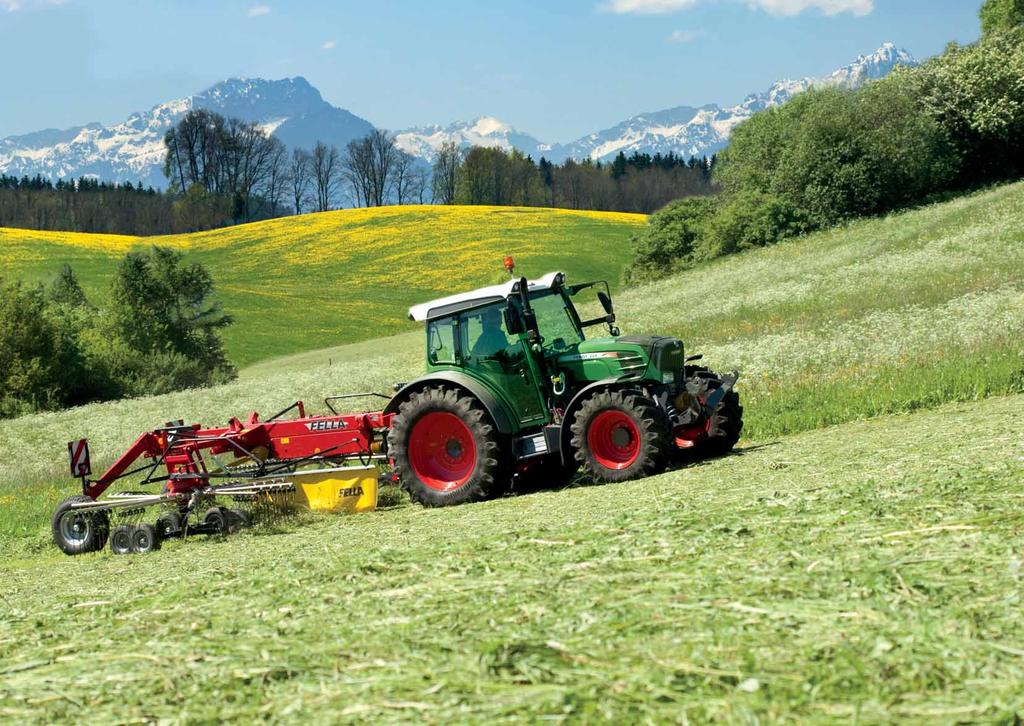 Fendt 200 Vario 2 3 Big in operation The 200 Vario is convincing down the line in the compact standard tractor segment.
