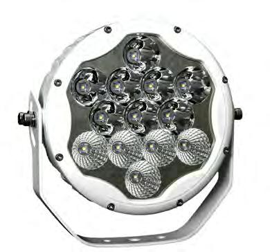 CREE LEDs Die Cast, Aluminum Alloy Body High-Impact Lexan Polycarbonate Lens