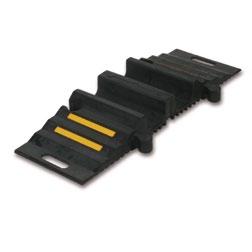Consisting of 2 ramps anti-slip protected by 4 profile rubber pieces hooked on to one central profile. Carrying capacity 6 t. For 2 size B and 2 size C hoses.