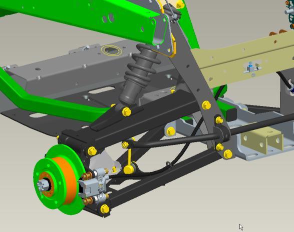 Bushing connector application in Suspension modeling Mukund Rao, Senior Engineer John Deere Turf and Utility Platform, Cary, North Carolina-USA Abstract: The Suspension Assembly modeling in utility