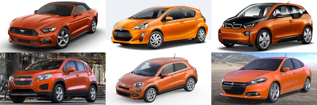 TrueSavings -- Great Savings on Six Orange Cars This Halloween Published: October 28, 2015 Fall is the season of football, pumpkin spice lattes, and beautiful colors in many shades of orange: Even