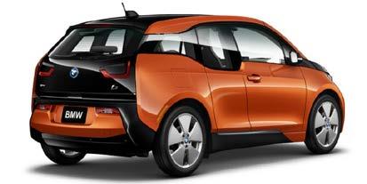 Powered by a 170-horsepower electric motor boasting 124 MPGe and up to 81 pure-electric miles per charge, the 2015 BMW i3 can reach a full charge in less than four hours using a Level 2 charging