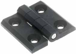 8631-202 8632 inge - Surface Mount - Polyamide eaves - Polyamide Pin - Stainless Steel (303) a = Max oad xial (kg) r = Max oad Radial (kg) or a and r explanation refer to technical