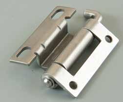 5 89 8678-201 8678 inge - ift Off - oncealed - Stainless Steel 1 1 ody: Stainless Steel Pin: Stainless Steel 304 Note: oor part