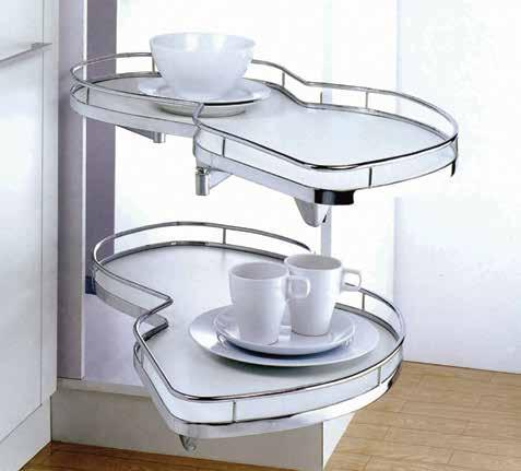 Blind Corner Solutions Each Tray