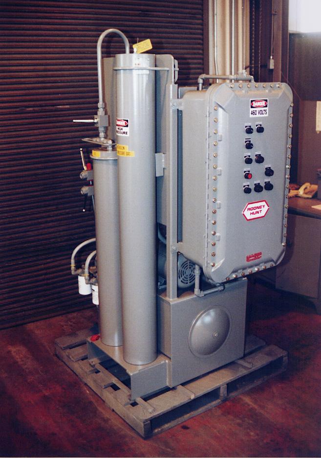 17. How does power failure accumulator system work? Are there other power failure options? Accumulators are pressure vessels which store hydraulic fluid by compressing an inert gas.