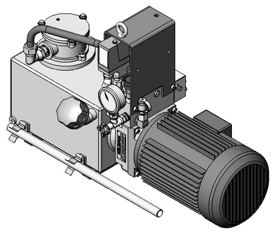 1 - PRESENTATION 1-1 Use The hydraulic power unit CE8L (fig.1) is intended to deliver an hydraulic pressure to open the emergency hydraulic brakes SH and TH. Fig.