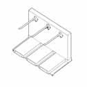 3. PARTS LIST The following illustrations depict the components that may be included in your planogram: PLANOGRAM / OMF BACKWALL TAB CUTTER/OMF RAIL REPORT /OMF BACKWALL INSTALLATION TEMPLATE/OMF