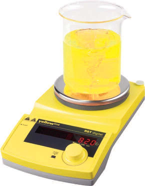 RST digital New magnetic stirrer without heating Digital speed display Nonlocking, electronically controlled motor Constant speed even during changes in load Infinitely variable speed Incl.