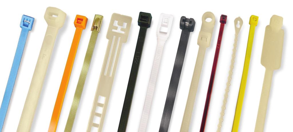Where applicable, Techspan s cable ties are UL recognized, MIL Spec approved and are made of 6/6 nylon (Natural) and UV resistant nylon (Black).