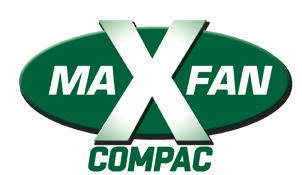 MAXFAN COMPAC 230 V/50HZ/1 PH - L TYPE PERFORMANCE CHART - 56 MaXfan Compac (EJ563236) ADDITIONAL ACCESSORIES 800 56 MaXfan Compac 700 600 Mounting Feet (408204) Rubber AVs (505000) Flexible