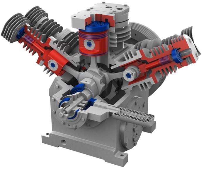 Standard high-pressure multi-compressor system Since shipowners increasingly demand cost-optimised solutions, MAN Diesel & Turbo and Burckhardt Compression have developed a simple FGSS for both ME-GI