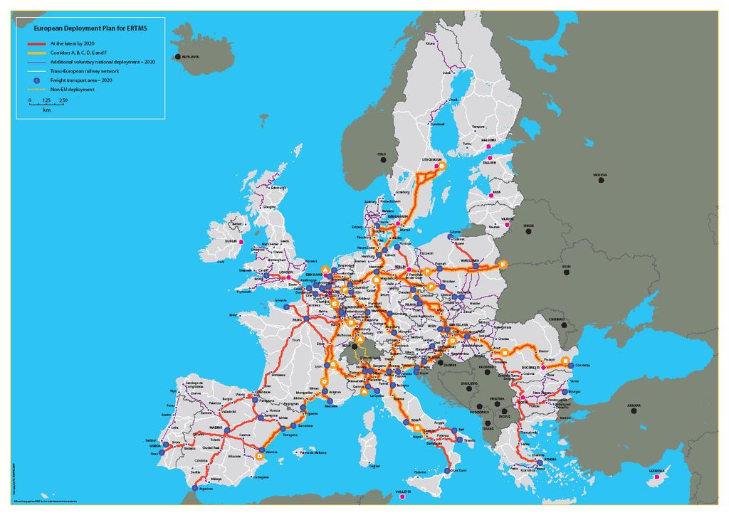 The European Deployment Plan for ERTMS The decision of the European Commission of 28 March 2006 on the interoperability of controlcommand and signalling system of conventional rail foresees the