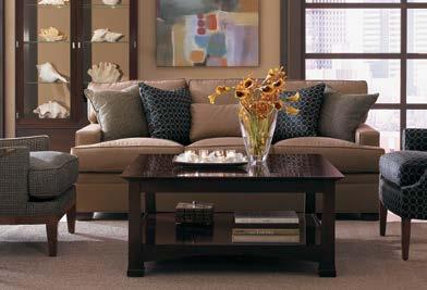 Custom Upholstery Program offers you a world of design opportunities.