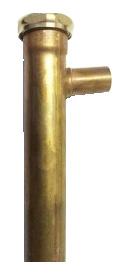 inlet Brass slip joint nuts included -RAW -