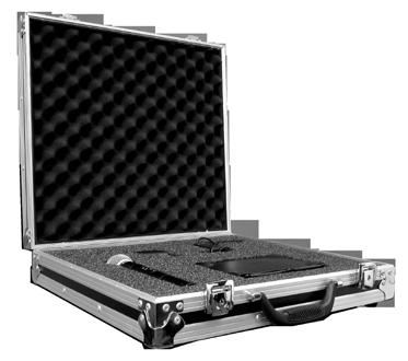 your case so it can hold virtually anything; CD recorders, mixers,