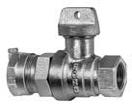 IP<br IP<br Ford Ball Valve Curb Stops Ball Valves with Pack Joints - Continued Pack Joint for Iron Pipe by Female Iron Pipe Thread B51-333-NL Catalog<br Valve<br FIP<br Approx.