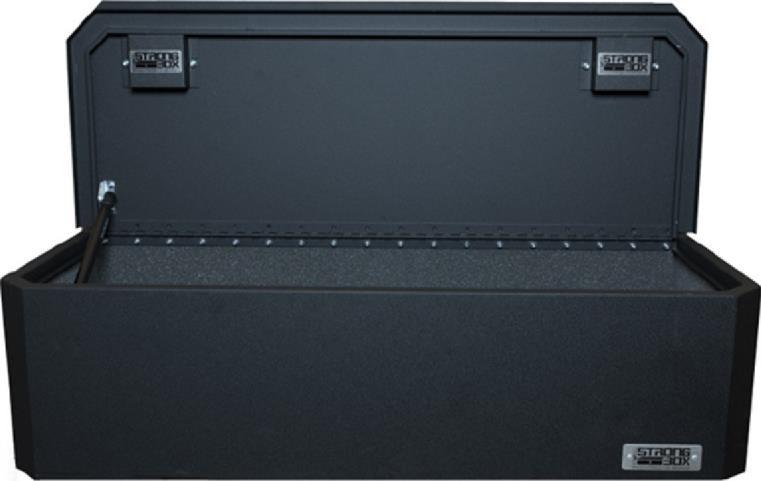 TOP LOADERS Innovative design and extensive field testing makes BOSS STRONG BOX the most rugged and secure storage locker on the market FEATURES Constructed of 16 gauge cold rolled steel