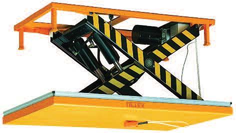 Electric Scissor Lift Tables Lift tables can be applied in many work places to increase productivity and safety. Loads can be elevated or lowered to optimum heights at the push of a button.