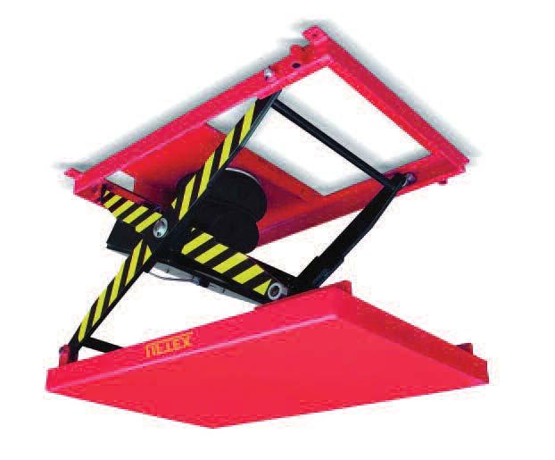 Pneumatic Scissor Lift Table This pneumatic scissor lift table runs on air with no electrics or hydraulics used - great for pharmaceutical and medical areas as its extremely clean and