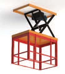 Hinged Loading Flap This can be mounted to the lift table to bridge the gap between loading docks, work areas or vehicles.       Catalogue Page 77