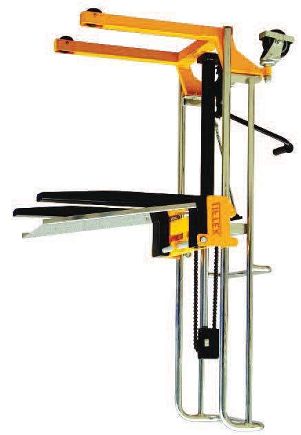Height: 1710mm Battery: 12v 80Ah Net Weight: 120kgs Comes with a removable platform and have 2 adjustable fork tines under