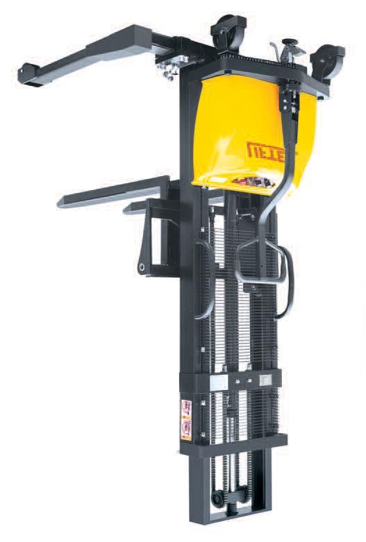 Semi Auto Electric Fork Stacker These semi auto fork stackers are the ideal machine for any warehouse.