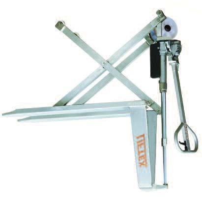 1000KG Hi Lift Pallet Trucks Great for lifting skids and pallets with no bottom rail Extremely easy to pump and light weight Quick-lift as standard with automatic transfer to normal lifting loads