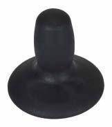 4") PC108A BODYPOINT Mushroom Head Rubber