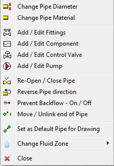 12 Pipe Flow Expert Quick Start Guide Flow Direction of Pipes When a pipe is drawn from one node to another node it is assumed that flow will occur in the direction from the start node to the end