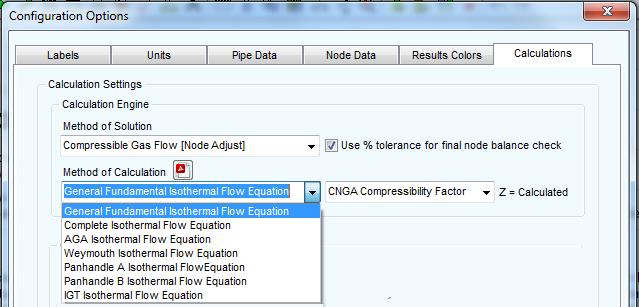 Pipe Flow Expert Quick Start Guide 41 Many of these equations have been used traditionally to calculate isothermal flow rates and pressure losses in pipes, and each one is chosen for its suitability