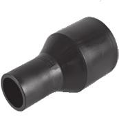 49-110-75SC-U 4" x 2" secondary electrofusion reducer fitting 09-110-75SC-U 4" x 2" secondary plain reducer fitting 10.