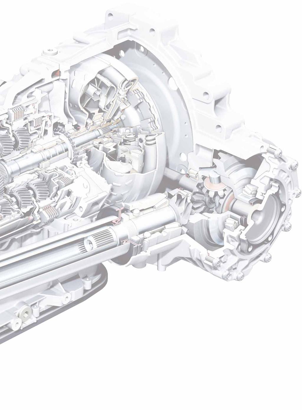 The higher fuel efficiency of the 8HP automatic gearbox generation is due to the following modifications: a wider ratio spread and more gears for better adaptation to ideal engine operating points