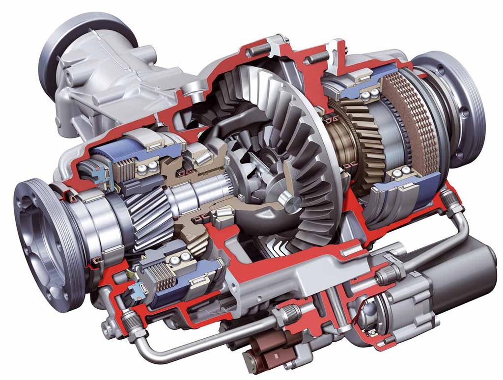 Vehicles with the 4.2l TDI engine come as standard with sport differential 0BE.