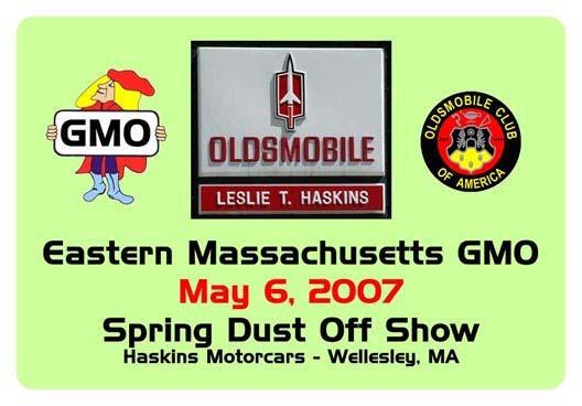 OLDSMOBILE CLUB OF AMERICA EASTERN MA. GMO CHAPTER Issue #22 ROCKET POWER NEWSLETTER!