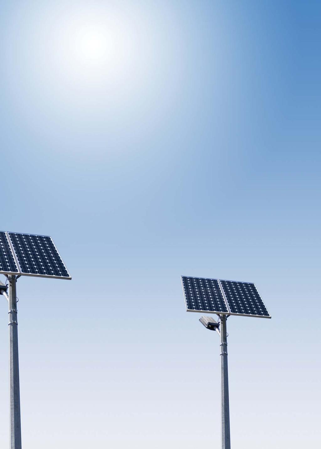 Ordinary Solar LED light system parts are usualy separated from each others and gathered on one pole, however