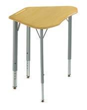 Three fixed sizes (25", 27" and 29"), adjustable, sit/stand, or