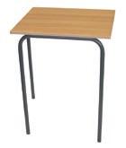 .. XX t2 student table Student table with an extra strong support frame. Dark grey frame.