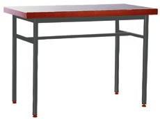 Science Tables Iroko top Iroko top Wooden Framed Iroko Top Science Table Solid hardwood framed table with a solid 40mm thick Iroko top. SF 005.....1220w x 610d x 850mmh....... XX.