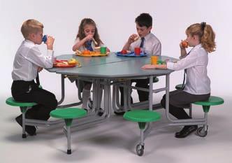 Sico Table Units 8 Seater Octagonal Graduate Table