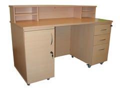 (Picture to the right: with RH return RH single desk high ped) HD 001.....RH - 1580w x 1055d x 720mmh.. XX.