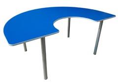 Classroom Desks Rectangular Table Dark grey frame. Top: Beech, teak, light oak, green, blue, red, yellow or grey. CF 066XX....1200w x 600d x 460mmh..... XX.. XX CF 061XX....1200w x 600d x 530mmh..... XX.. XX CF 062XX.