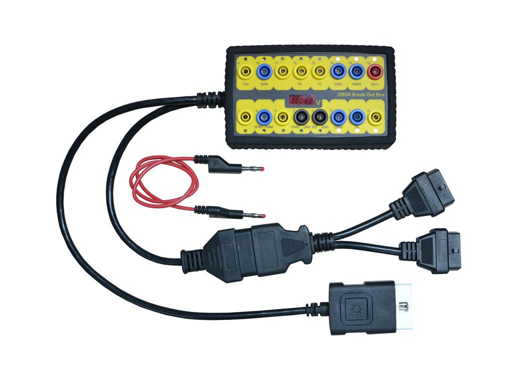 Dear user, Thank you for purchasing ADS9100 (OBDII Break Out Box). This manual contains introduction, function, usage and after-sale, please read it carefully before using. CONTENT I. Introduction.