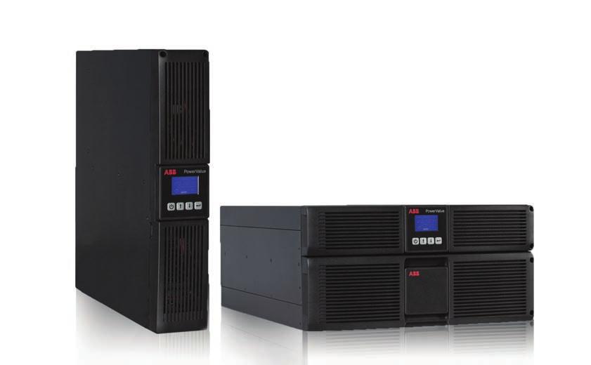 PowerValue 11 RT The single-phase UPS for critical applications ABB s PowerValue 11 RT is a double-conversion online UPS that guarantees up to 10 kva of clean, reliable power for your critical