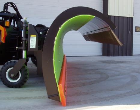 pavement independently Moldboard oscillation to follow angled (sway) pavement independent of chassis Two heavy duty single casters.